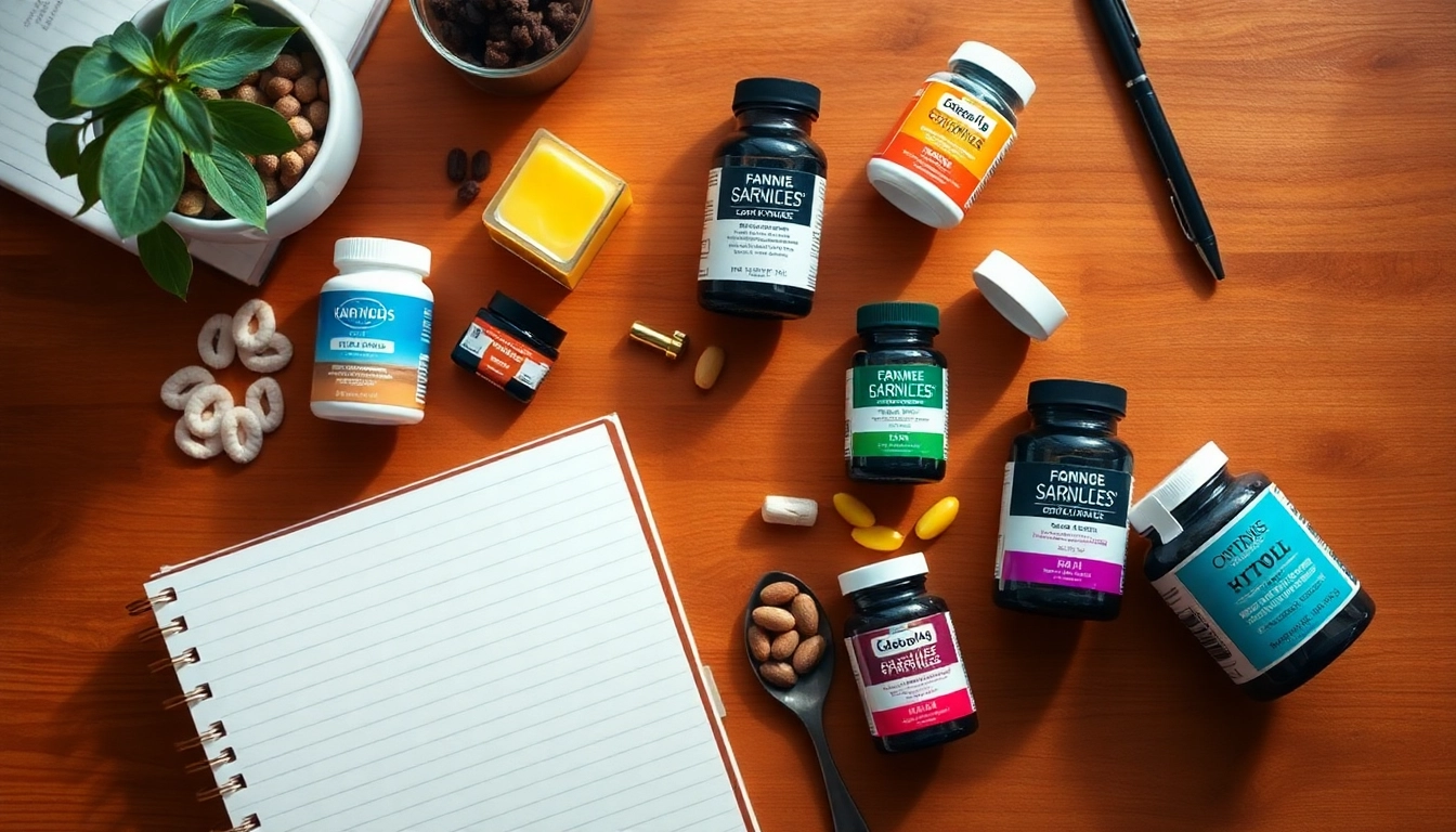 Enhance cognitive performance with Nootropics supplements showcased beautifully on a wooden background.