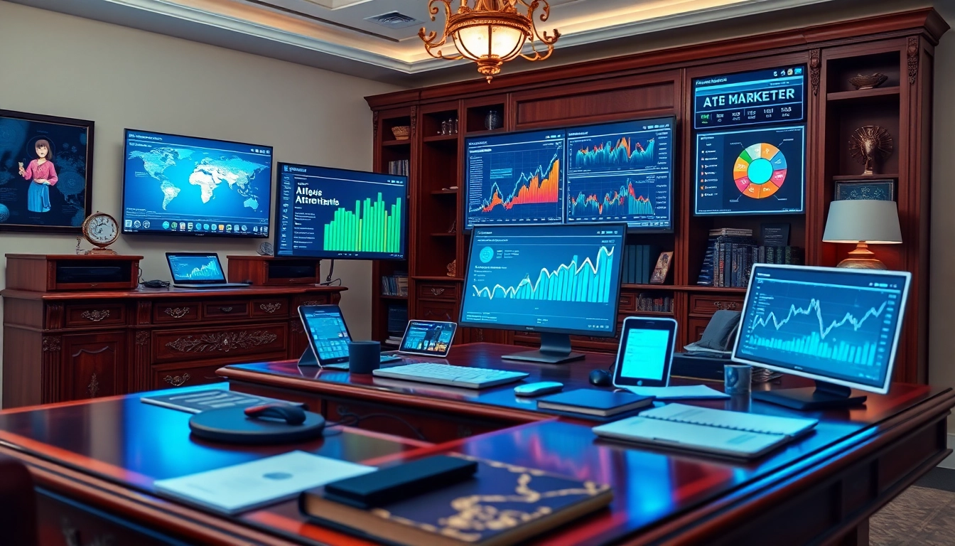 Showcase essential AI marketing tools enhancing campaign strategies and data insights.