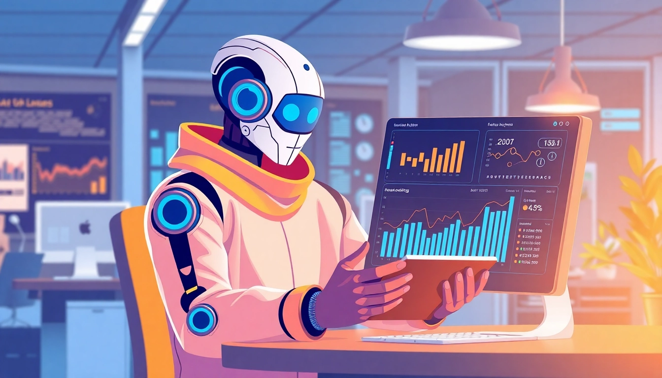 AI outreach agents streamlining sales data analysis with advanced technology for efficiency.