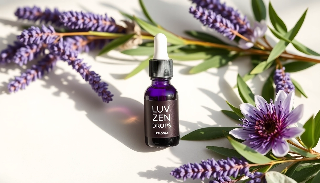 Buy Zen Drops for natural stress relief with calming herbal ingredients in a soothing setting.