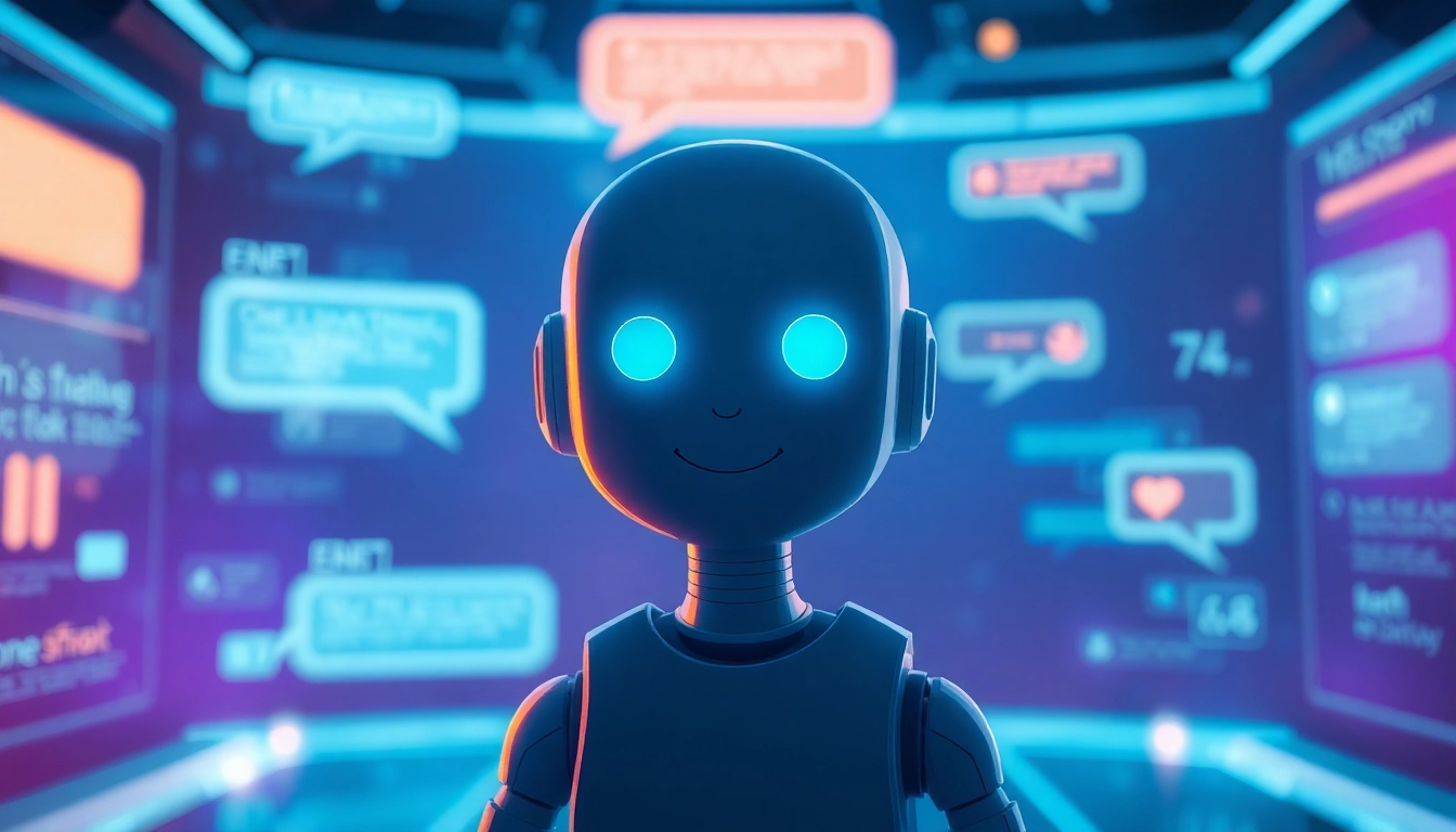 Engage with crush.on ai through an inviting virtual AI character in an interactive chatroom.