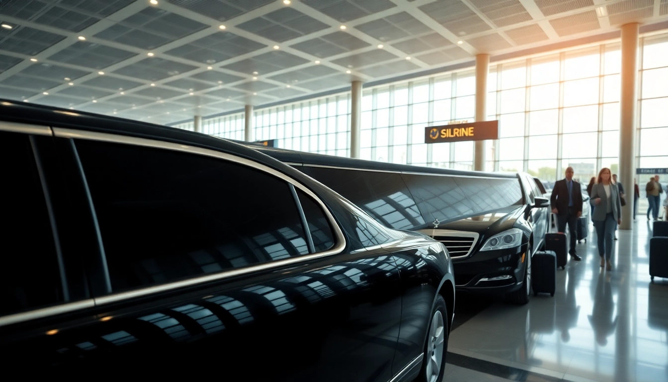 Experience premium airport limo service Jacksonville, FL with luxury vehicles at the airport.