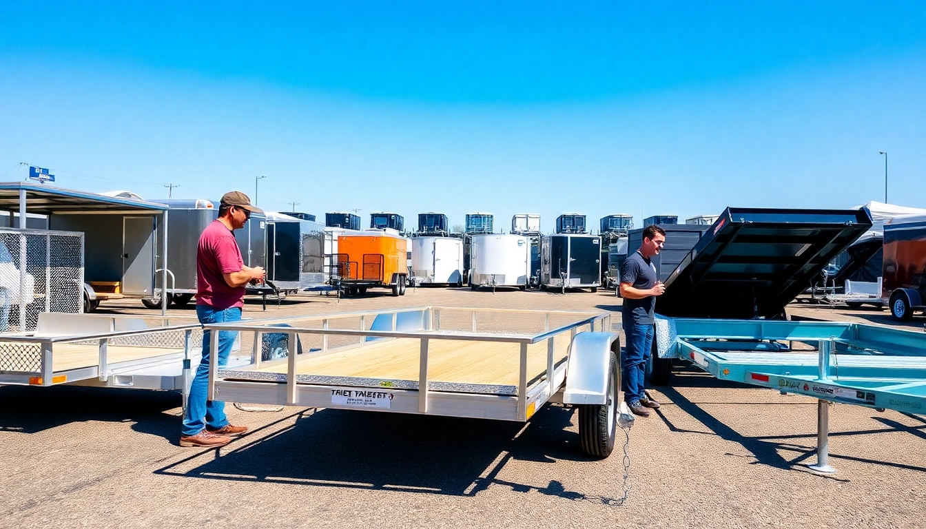 Browse top trailers for sale in Massachusetts, featuring various types and friendly sales assistance.